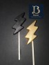 3560 Lightning Flash Chocolate or Hard Candy Lollipop Mold